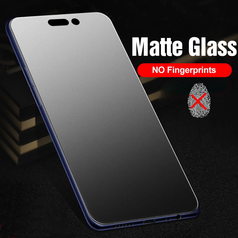 Anti-fingerprint Matte Frosted Tempered Glass For iphone 14 pro max Screen Protector Film aphone ifone 14pro max 14Plus iphone14