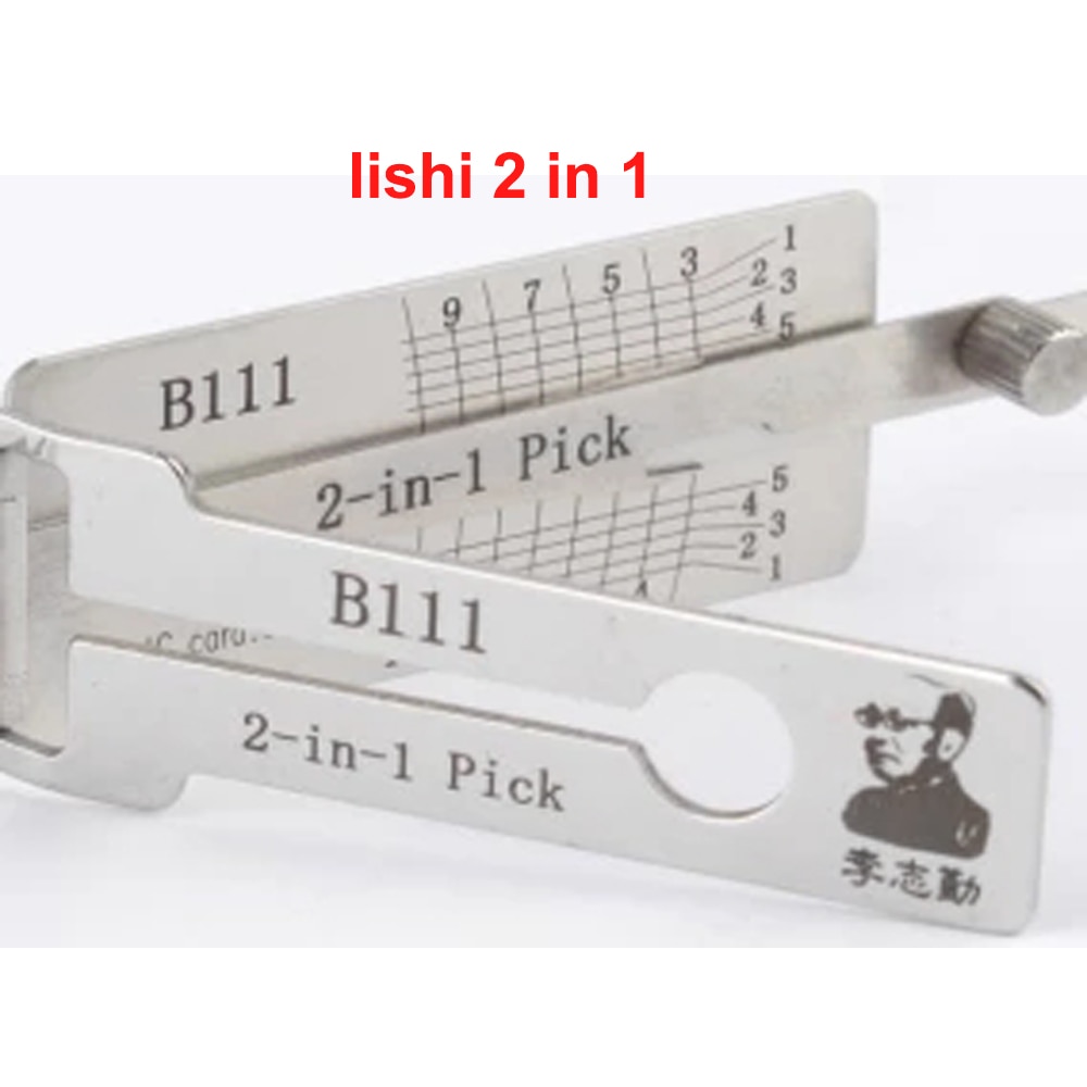 Lishi GM (B111, B106, GM37W, Z Keyway) 2-in-1 Tool (CLASSIC LISHI) locksmith tools