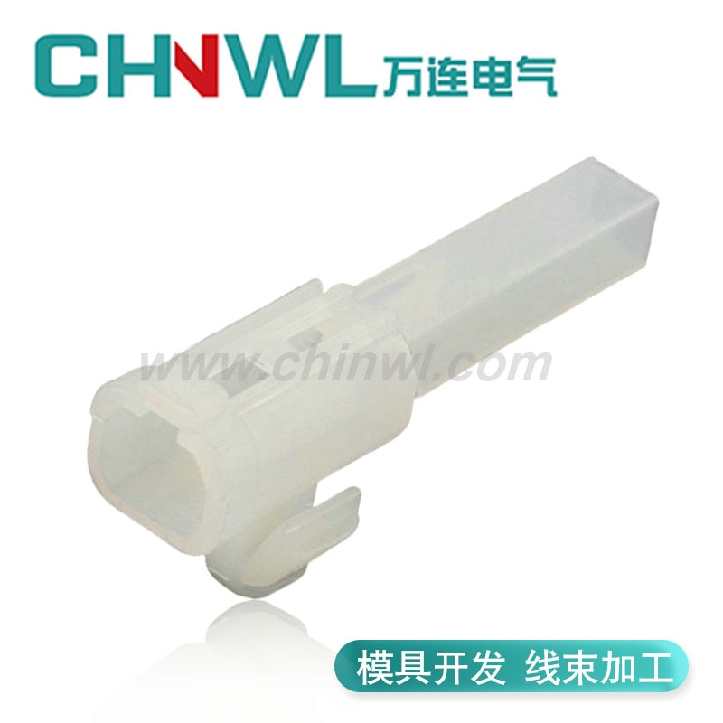 50 Sets 1 Hole Transparent Male Female Auto Car Led Light Lamp Plug Wiring Harness Connector 6243-1011