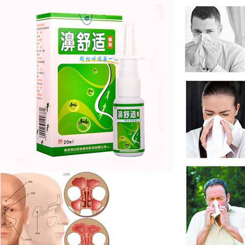 Chinese Traditional Medical Herb Spray Nasal Sprays Chronic Rhinitis Sinusitis Spray Rhinitis Treatment Nose Care Health Care