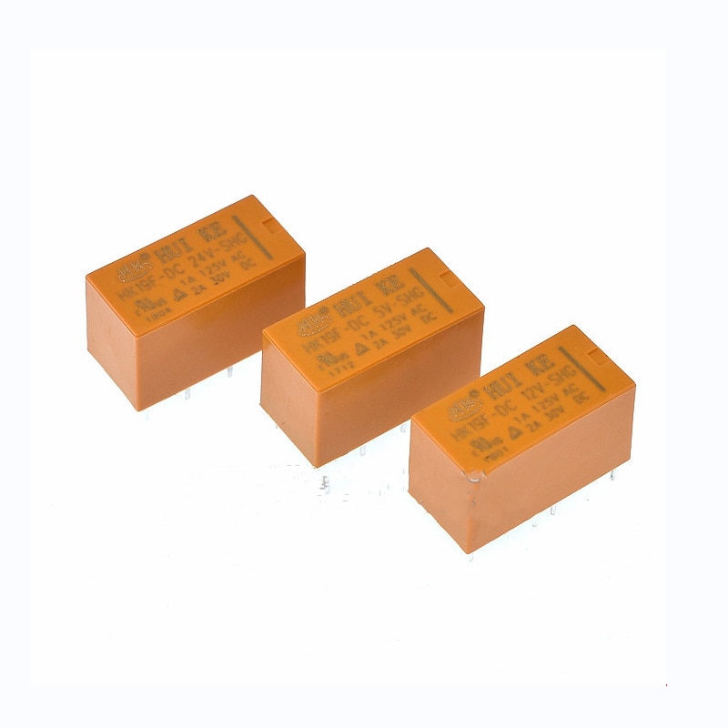 5PCS HK19F-DC3V-SHG HK19F-DC5V-SHG HK19F-DC12V-SHG HK19F-DC24V-SHG DIP8 relay Brand new original