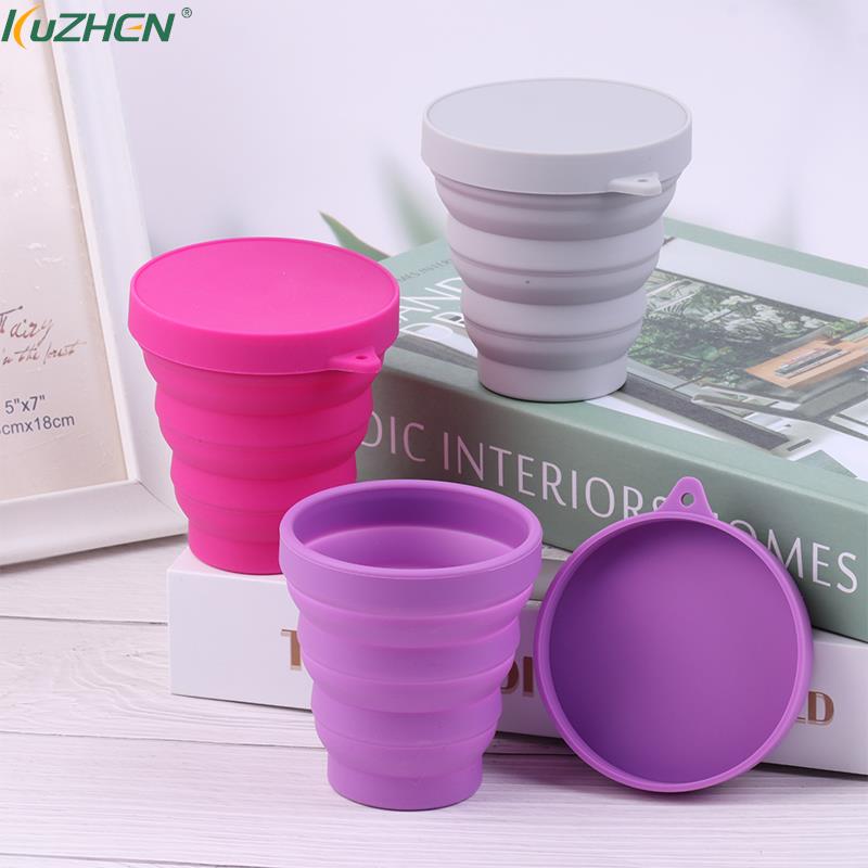 Foldable Sterilize Cup For Menstrual Cup Sterilizer Silicone Cups Flexible Menstrual Sterilizing Cup Collapsible And Recyclable