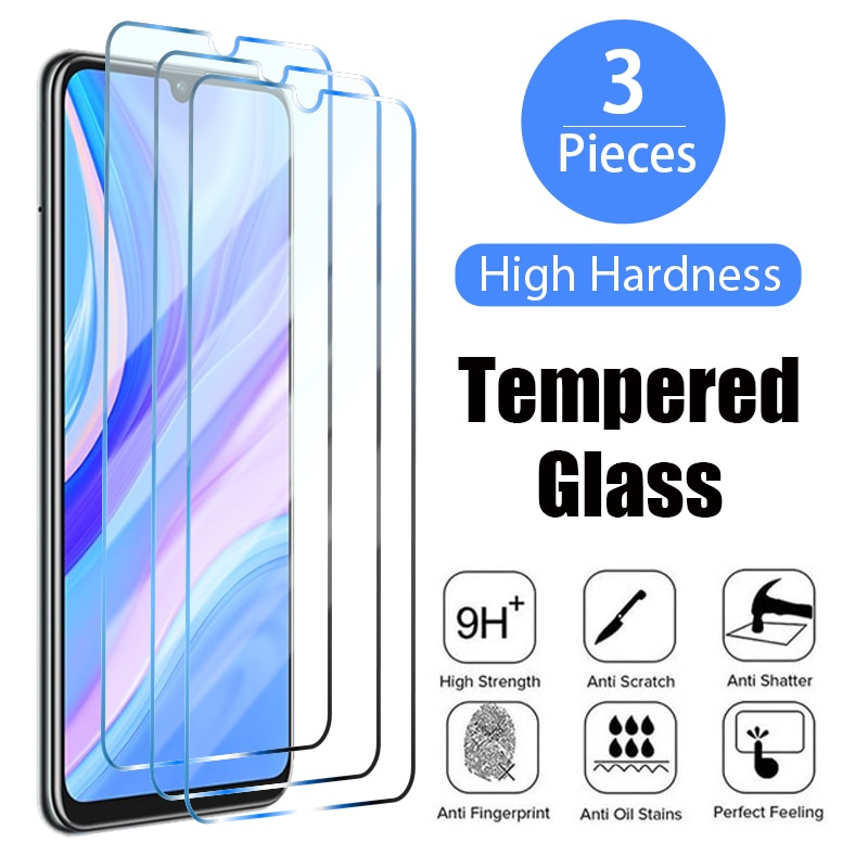 3PCS Protective Glass for Huawei P30 Lite 40 20 Lite Y9A Y9S Screen Protector for huawei Nova 9SE Mate 30 20 Lite Y9 2019 Glass