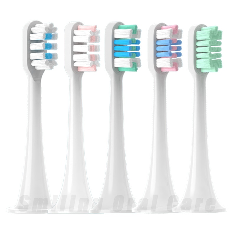 Xiaomi Mijia Replacement Brush Heads MES601/MES603/MES602/T700/T300/T500 Electric Toothbrush With Cap Vacuum Electric toothbrush