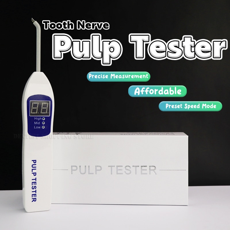 Dental C-PULSE Endodontic Pulp Tester Medical Tooth Vitality Testing Tooth State Tester Oral Teeth Nerve Dentistry Equipment