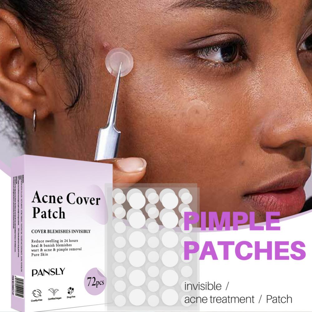 72/144/80PCS Acne Patch Invisible Skin Tag Removal Facial Blackhead Blemish Pimple Anti-Acne Waterproof Stickers Skin Care Tools