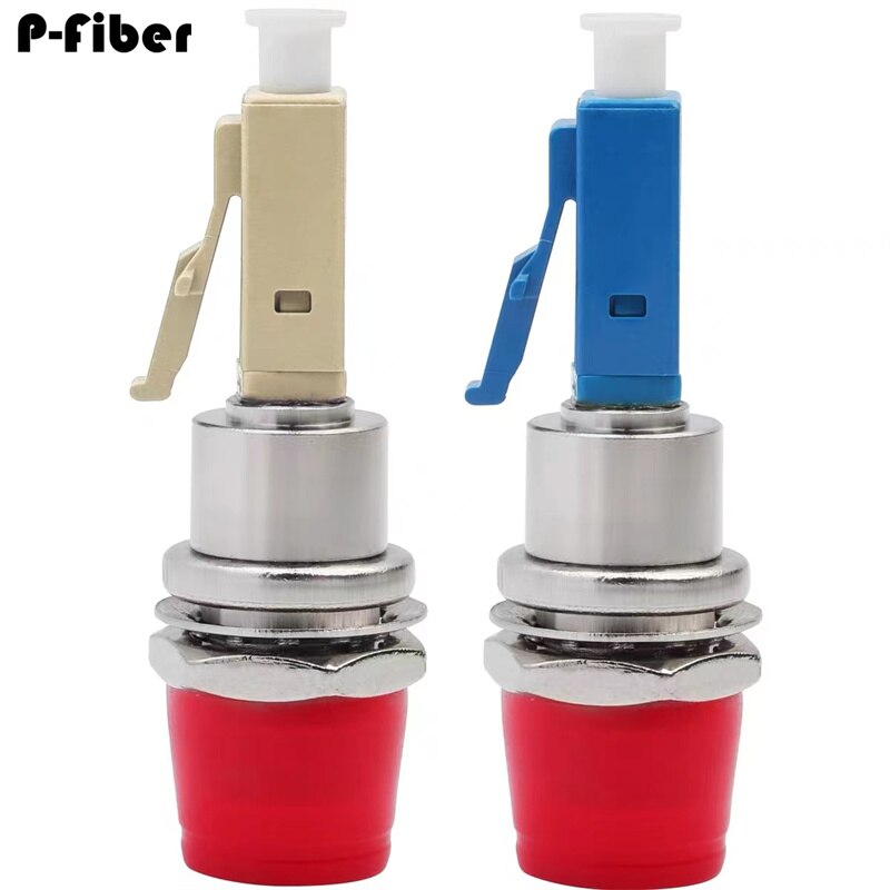 1pc LC-FC optical fiber adapter LC male to FC female for power meter red light pen hybrid coupler free shipping
