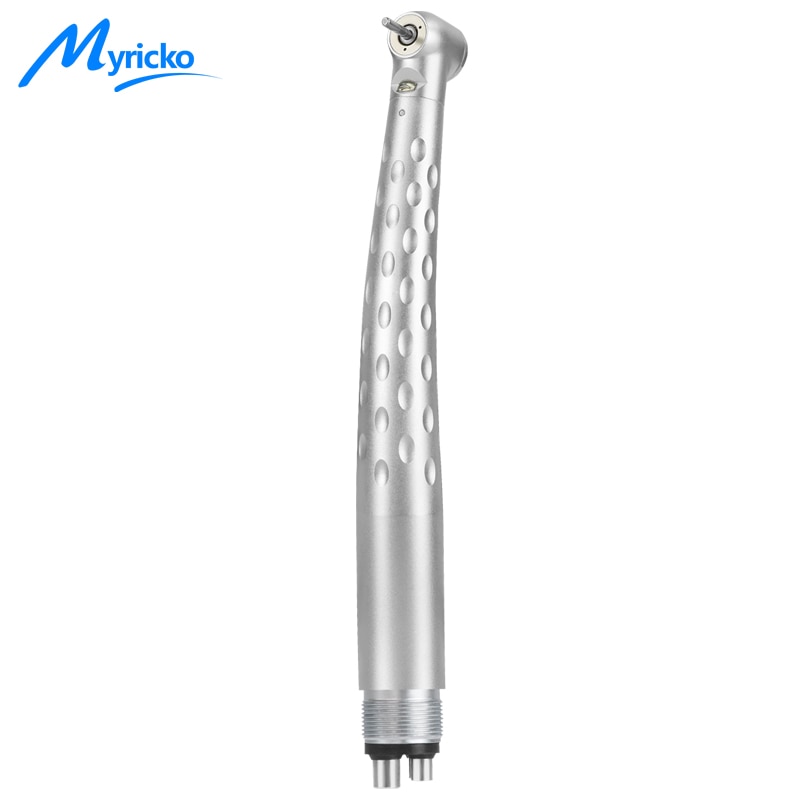 Dental LED High Speed Handpiece E-Generator Standard Head Air Turbine Ceramic Bearing Dentist Tips Triple Water Spray