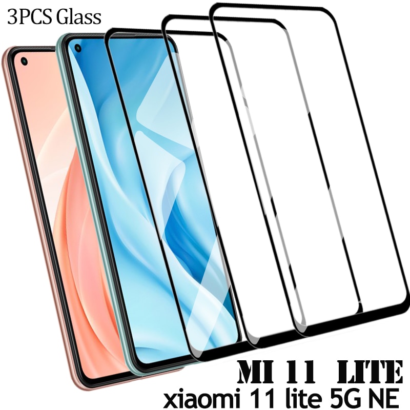 mi 11 lite cristal mi11 lite screen protector for xiaomi mi 11 lite protector pantalla xiaomi 11 lite 5g ne glass xiaomi 11 lite