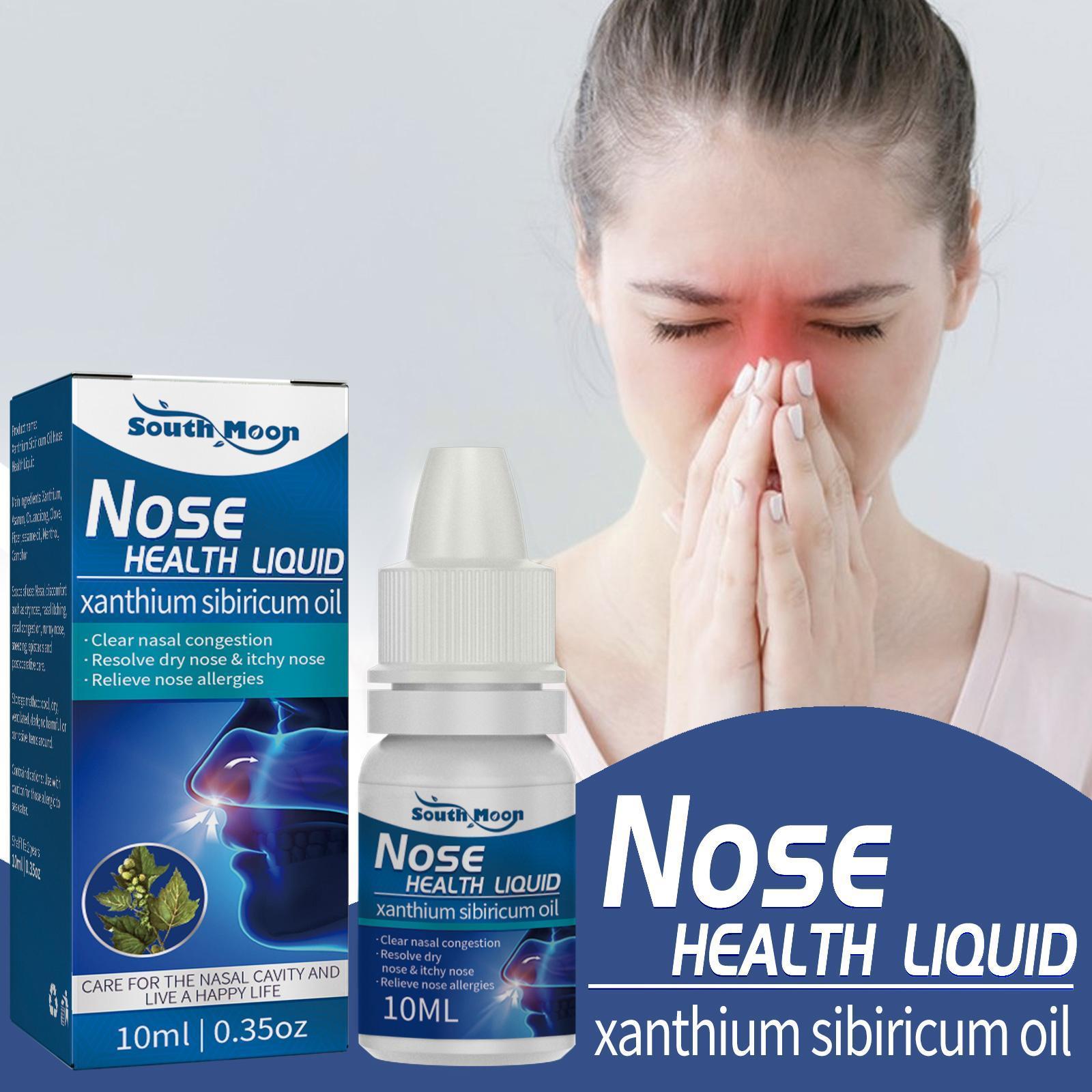 Chinese Cocklebur Nose Oil Nasal Cure Rhinitis Sinusitis Oil Comfortable Nose Snore More Nose Make Spray Nose Your E6i8