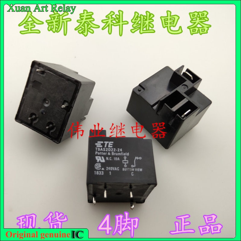 1pcs/lot 100% original genuine relay:Brand new relay T9AS2D22-24 24V 4pins