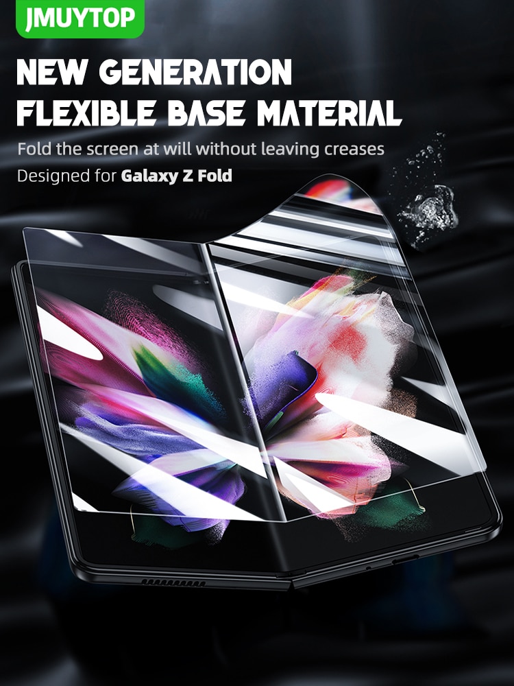 3D Curved Deformed Film for Samsung Galaxy Z Fold 4 3 2 Screen Protector W22 sm-9260 W2022 Full Cover Film With Tools Not glass