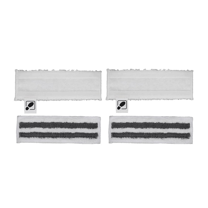 4 Pack Microfibre Floor Cloth Set Sanding Floor Cloth Set For Karcher Easyfix Sc2 Sc3 Sc4 Sc5 Floor Nozzle