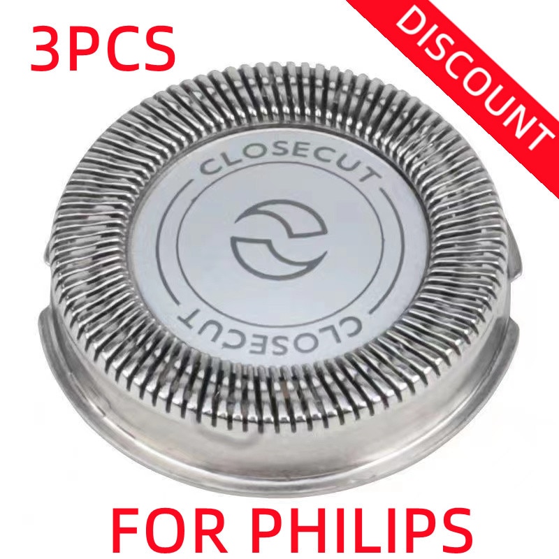 3Pcs For Philips AT610 AT620 FT618 FT668 HQ6900 HQ6868 HQ6940 HQ6854 HQ6990 HQ6920 HQ6868 Shaver Head Replacement Razor Blade