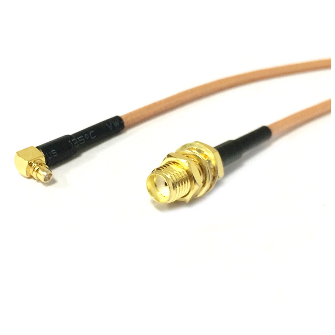 New Modem Conversion Cable SMA Female Jack To MMCX Male Plug Right Angle Connector RG316 Pigtail Adapter 15CM 6" For WIFI