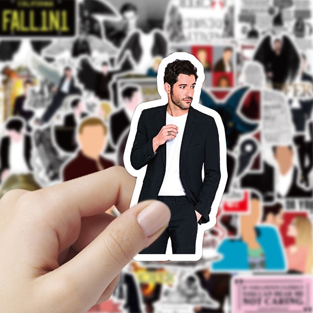10/50Pcs/pack Classic TV Show Lucifer Stickers for Motorcycle Notebook Computer Car Children's Toy Decal Refrigerator