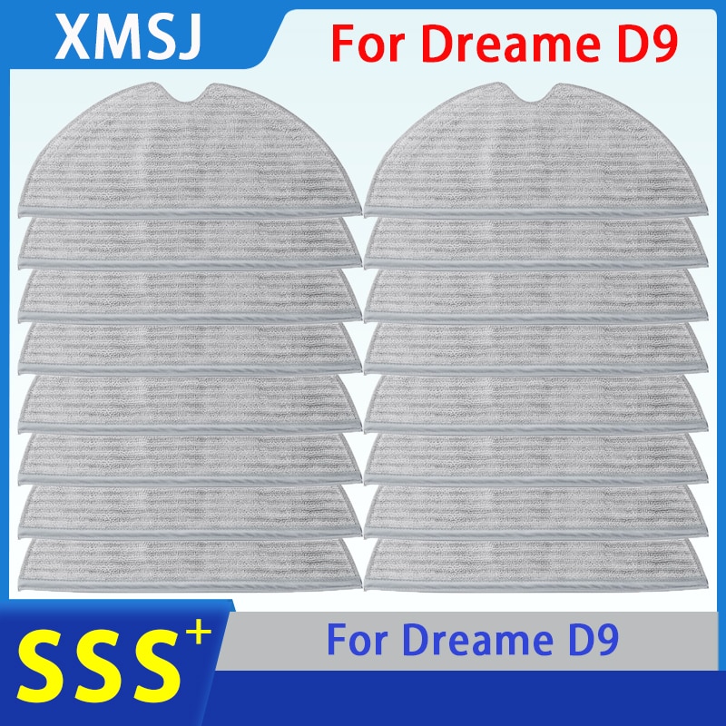 For Xiaomi Dreame Bot D9 Max Mop cloth Accessories robot Vacuum Cleaner L10 Pro Hepa Filter cleaning rag Brush Replacement Parts