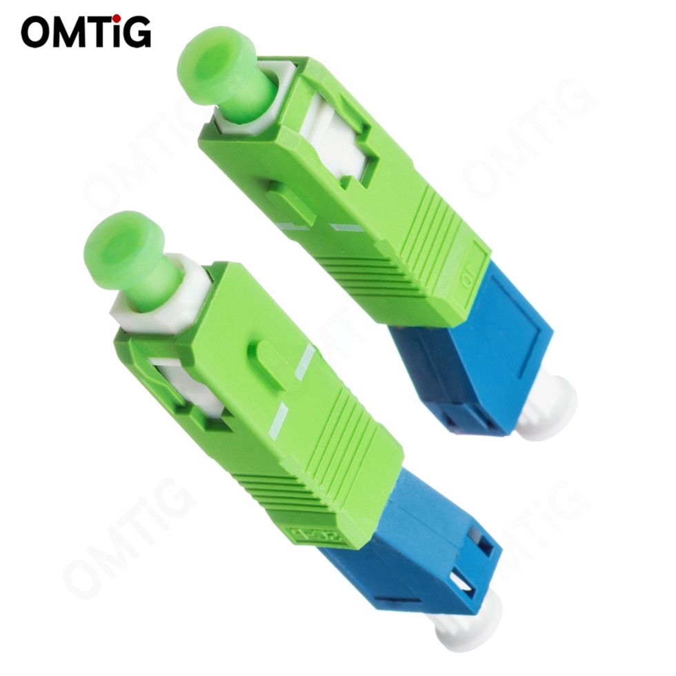 Single Mode Fiber Adapter SC/APC to LC/UPC SC Male to LC Female Hybrid 5Pcs/Lot
