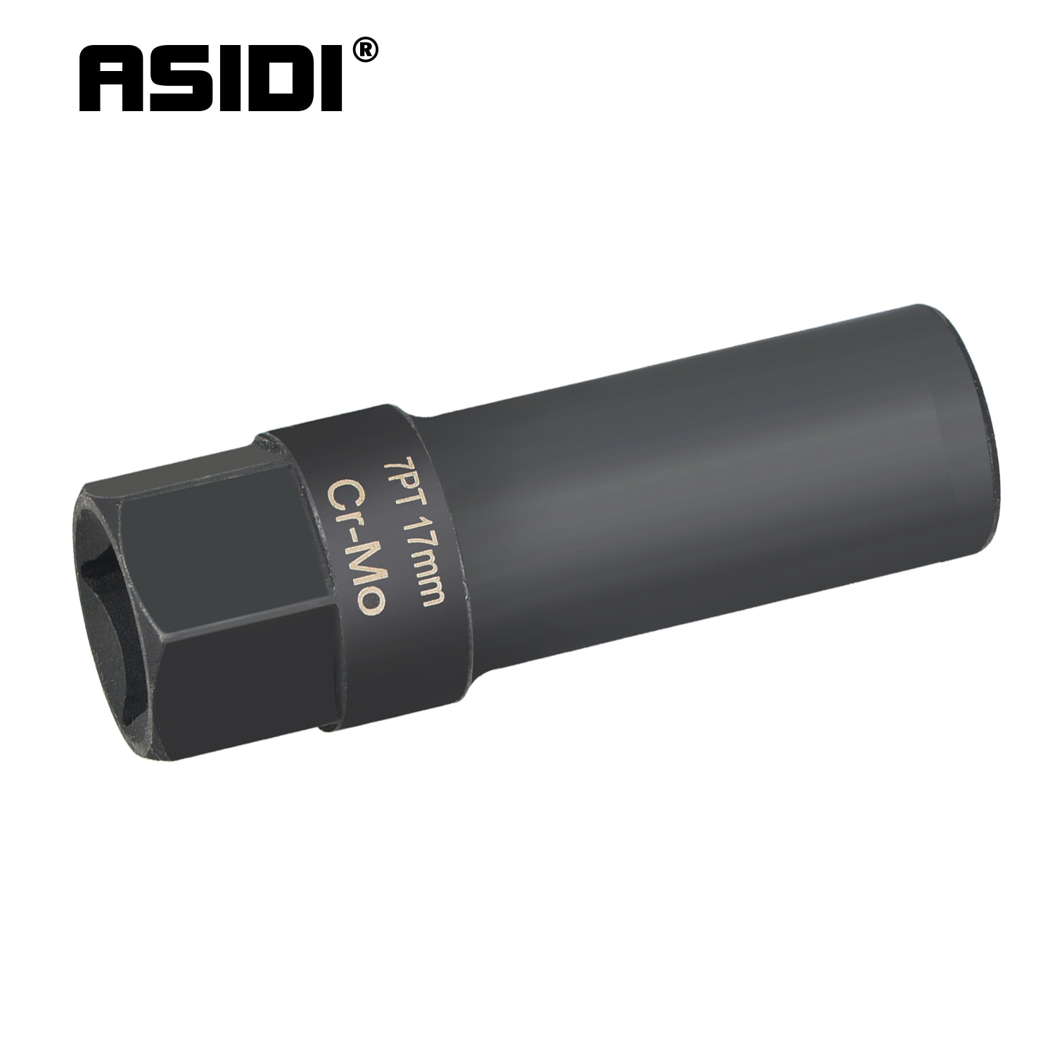 1/2 Deep Impact Socket 1pc Lengthed Adapter 17mm 7pt Wrench Socket