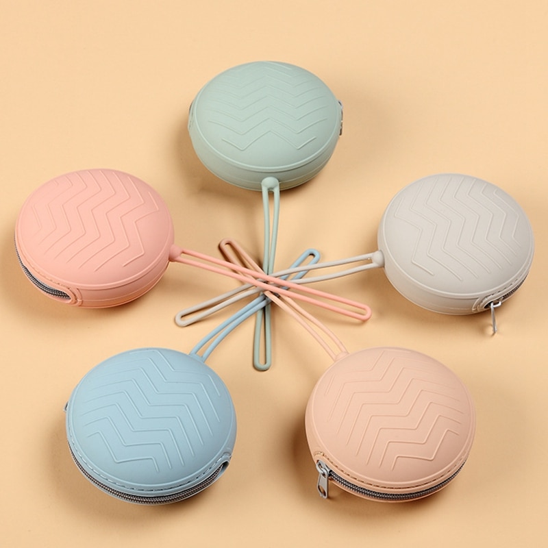 Silicone Pacifier Holder Case Solid Color Portable Soother Container Box BPA Free Nipple Storage Box Food Grade Baby Product