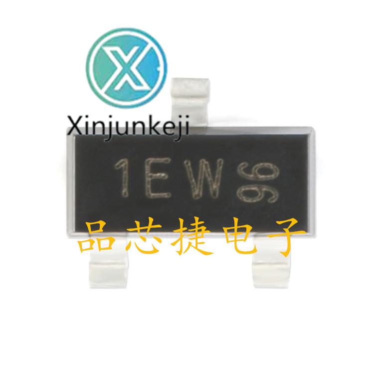 200pcs orginal new BC847A BC847 Silkscreen 1EW SOT23 2000mA 45V Transistor Triode