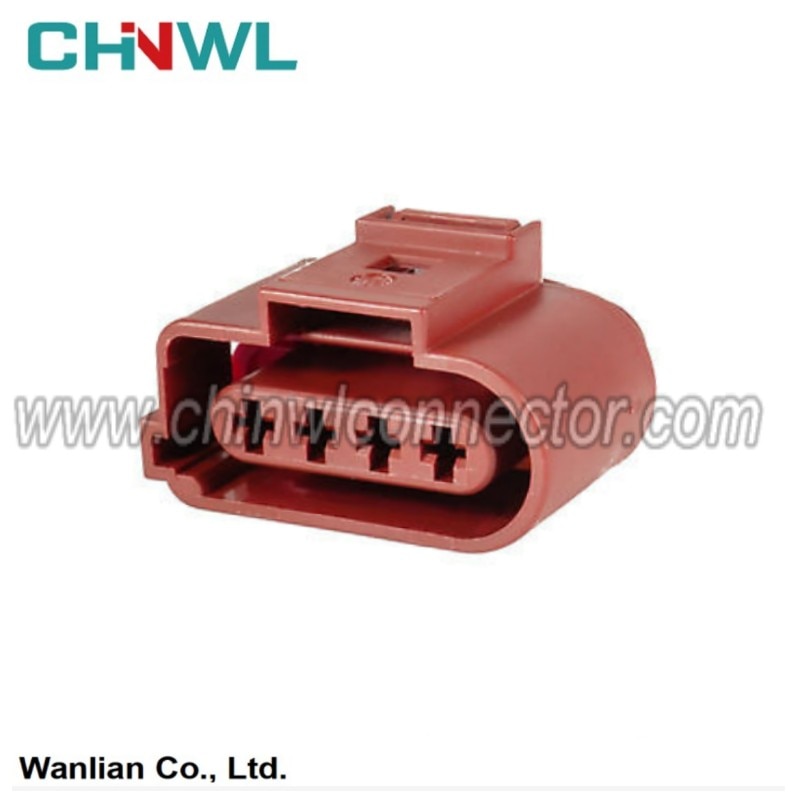 1 Set 4 Pin 1J0973824A 1J0973724A 3.5mm Waterproof Auto Oxygen Sensor Plug Harness Connector Sockets