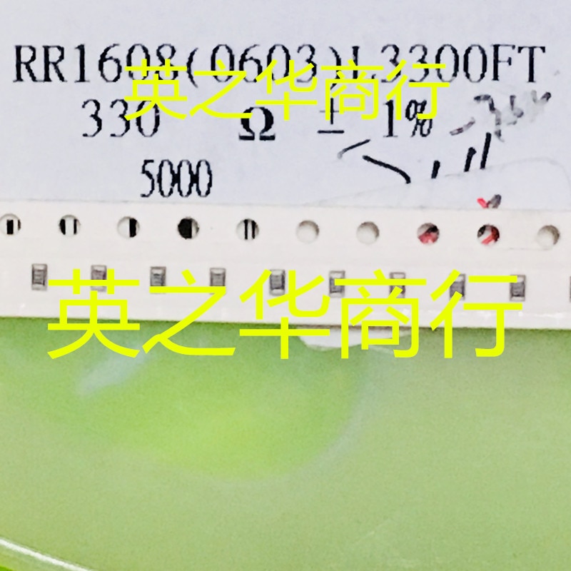 50pcs orginal new RR1608(0603)L3300FT(330 Euro 1%)