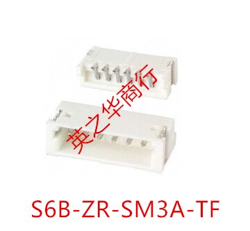 20pcs orginal new S6B-ZR-SM3A-(LF)(SN) 6pin horizontal stick 1.5 pitch header