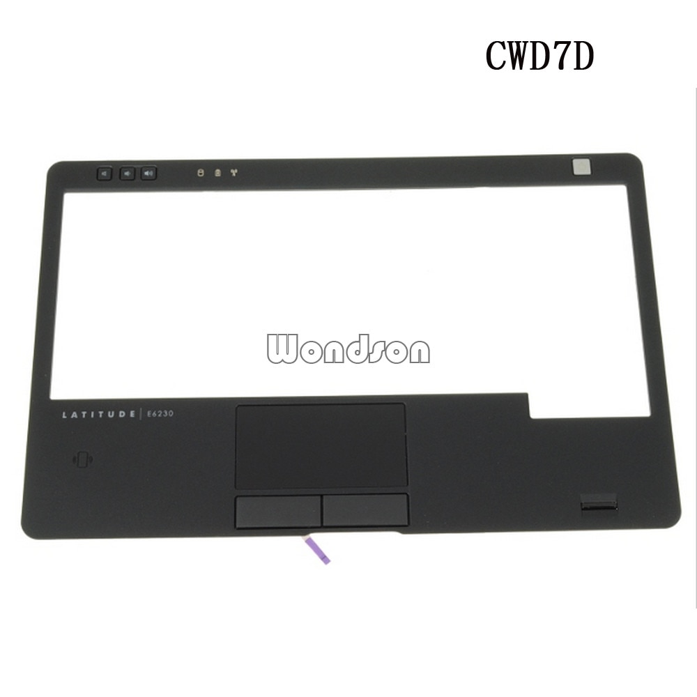 Free Shipping For Dell Latitude E6230 Palmrest Touchpad Assembly with Fingerprint Reader - CWD7D 0CWD7D w/ 1 Year Warranty