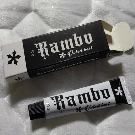 75% Rambo Tattoo Cream Permanent Makeup Shimmer Eyebrow Lip 10g