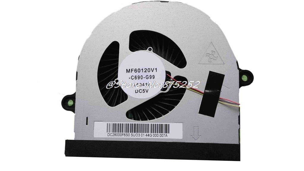 High Quality Fan For ACER T5000 For Aspire V15 V5-591G E5-572 MF60120V1-C690-G99 DC5V New