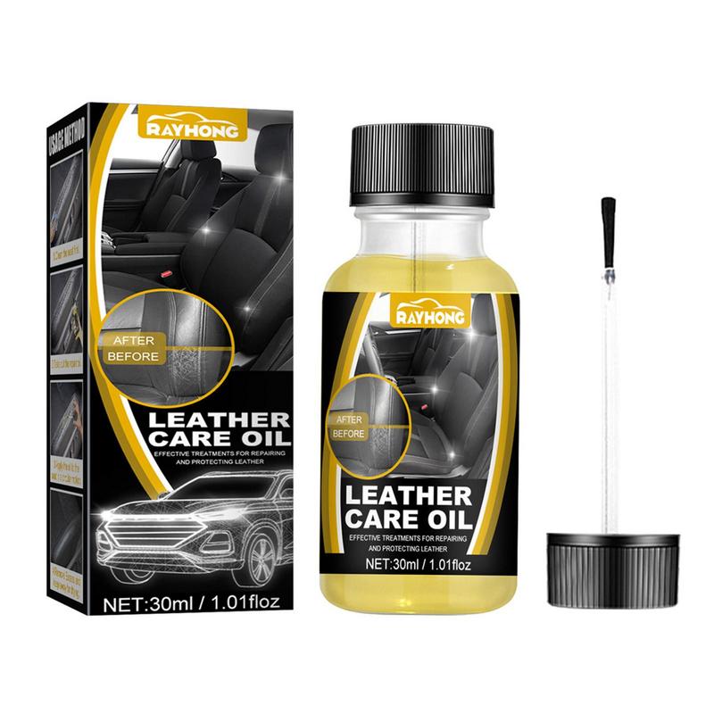 Leather Oil For Car Interior 30ml Leather Conditioner For Furniture Leather Repair Oil For Restoration Of Furniture Couches Sofa