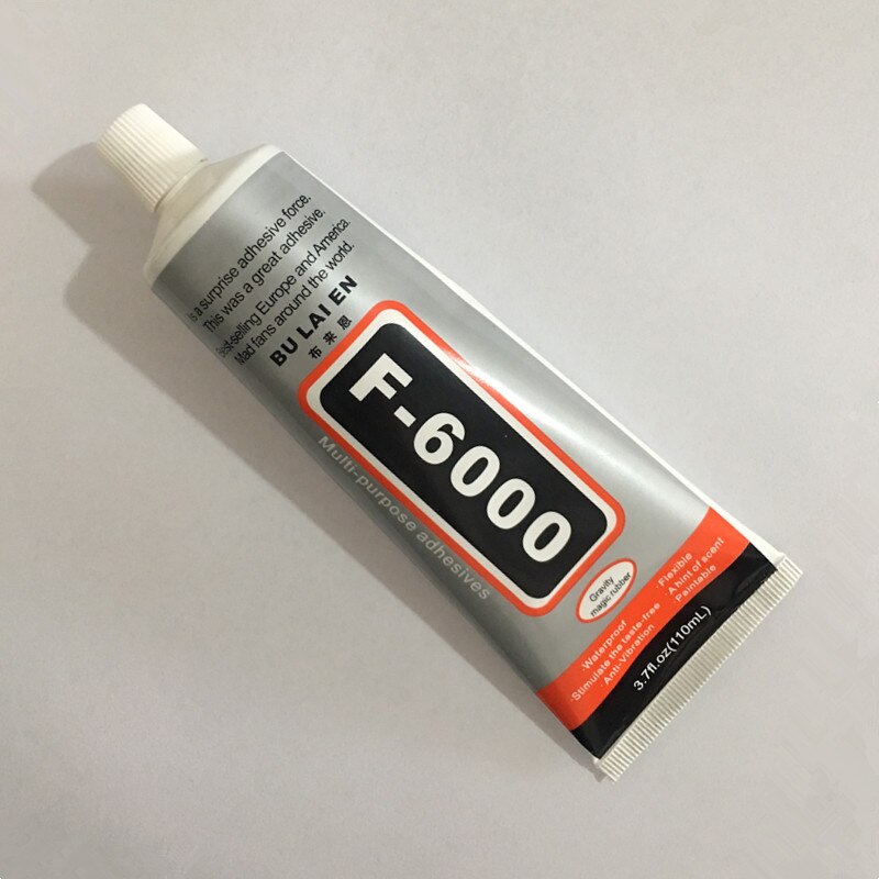 110ml F6000 Glue Multipurpose Liquid Adhesive Bonding Jewelry Rubber Metal Plastic Toys Wood Crafts Repair Screen Glass Gel Tool