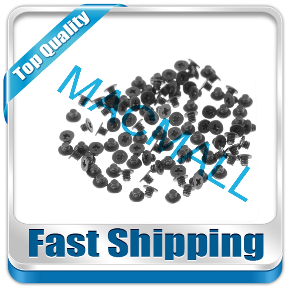 100PCS New For Macbook Air Pro A1369 A1466 A1465 A1370 A1278 A1286 A1297 A1342,Retina A1425 A1502 A1398 Keyboard Screws