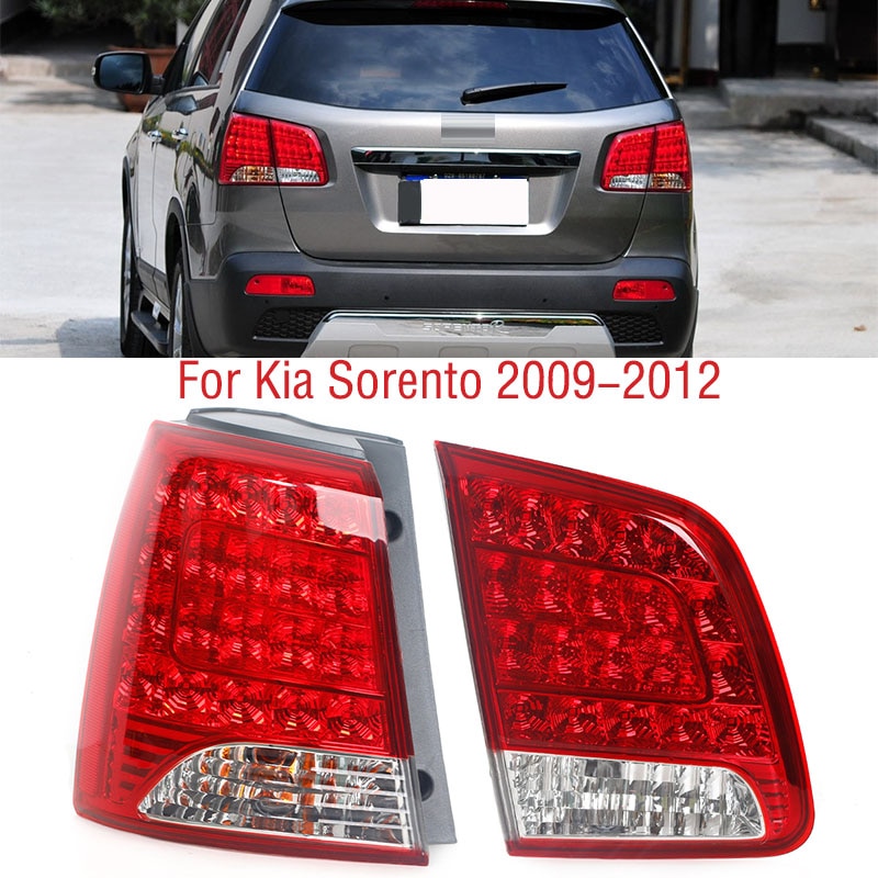 For Kia Sorento 2009 2010 2011 2012 Car Rear Bumper Tail Light Assembly Brake Stop Reverse Lamp Taillight Taillamp