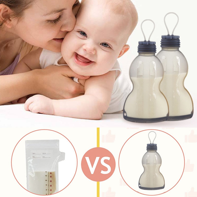 Reusable Milk Freezer Silicone Bags Baby Safe Feeding Food Storage Breast Milk Storage Bag Feeding Breast Pump Partner BPA Free