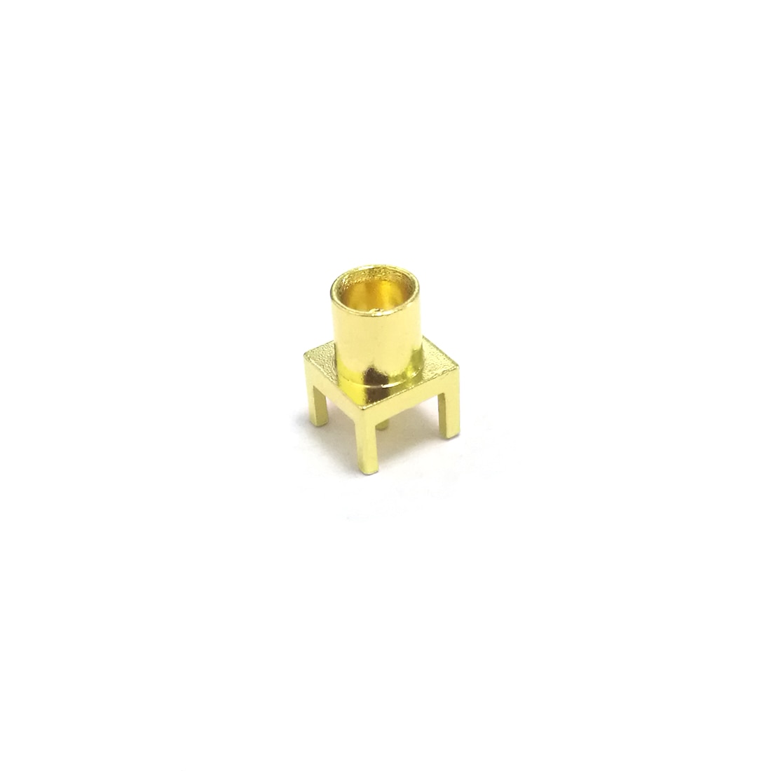 Lots of 10pcs 75 Ohm MCX Female Jack RF Coax Connector With PCB Mount Straight Type Wholesale New