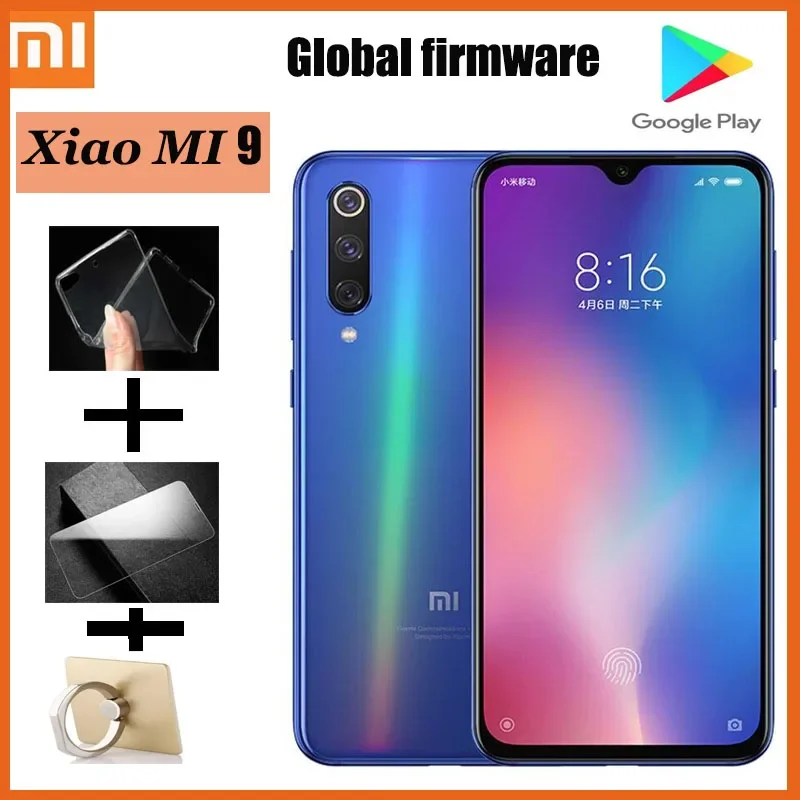 Xiaomi 9 smartphone Snapdragon 855 Xiaomi Smartphone 6G/8G 128G/256Gused phone