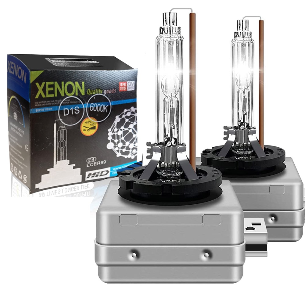 2Pcs D1S D2S D3S D4S HID Xenon Headlight Bulbs 35W 4300K 6000K 8000K High Low Beam Xenon Headlights 12V Cars.