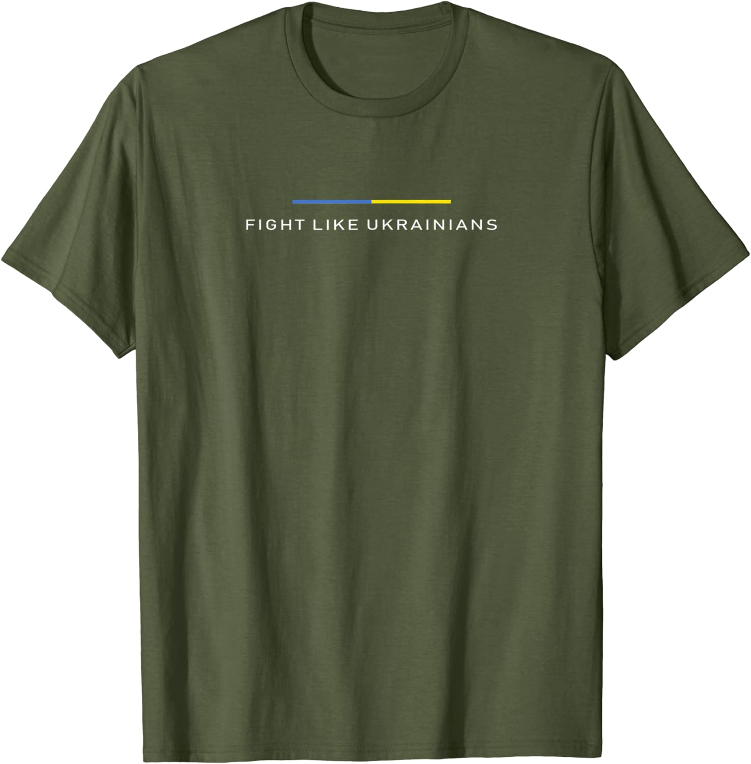 Ukrainian Zelensky Ukraine Army Green Like Ukrainians Men T-Shirt Short Sleeve Casual Summer Boys T-Shirts