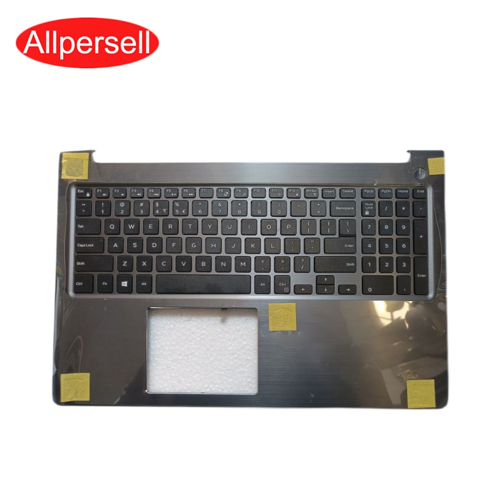 For Dell Vostro 15 5000 5568 V5568 P62F palm rest shell upper cover case keyboard