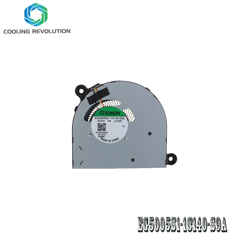 Laptop CPU Cooling fan EG50050S1-1C140-S9A DC5V 2.25W 4Pin