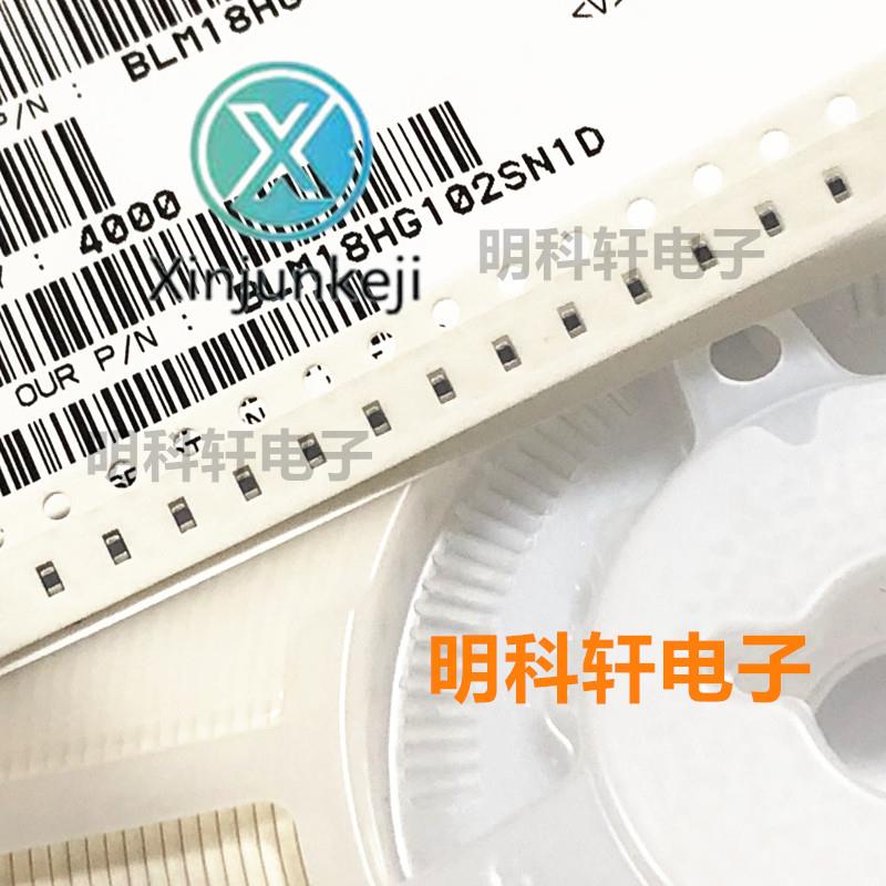 100pcs orginal new BLM18HG102SN1D SMD Magnetic Bead 0603 1000R 100mA