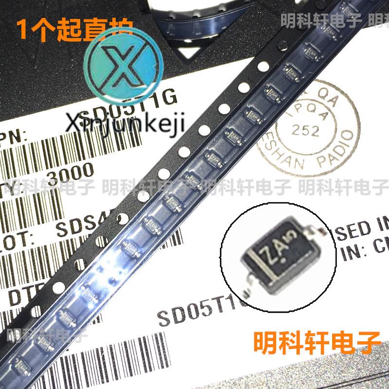 100pcs orginal new SD05T1G Silkscreen ZA SOD323 ESD/TVS ESD Protection Diode