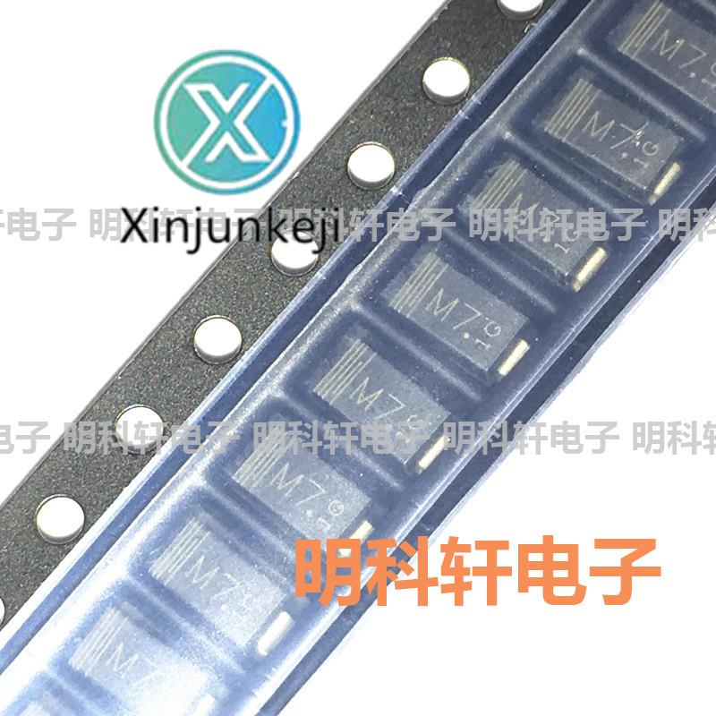 200pcs orginal new 1N4007G Silkscreen M7 SMA DO-214AC 2000V/1A SMD Rectifier Diode