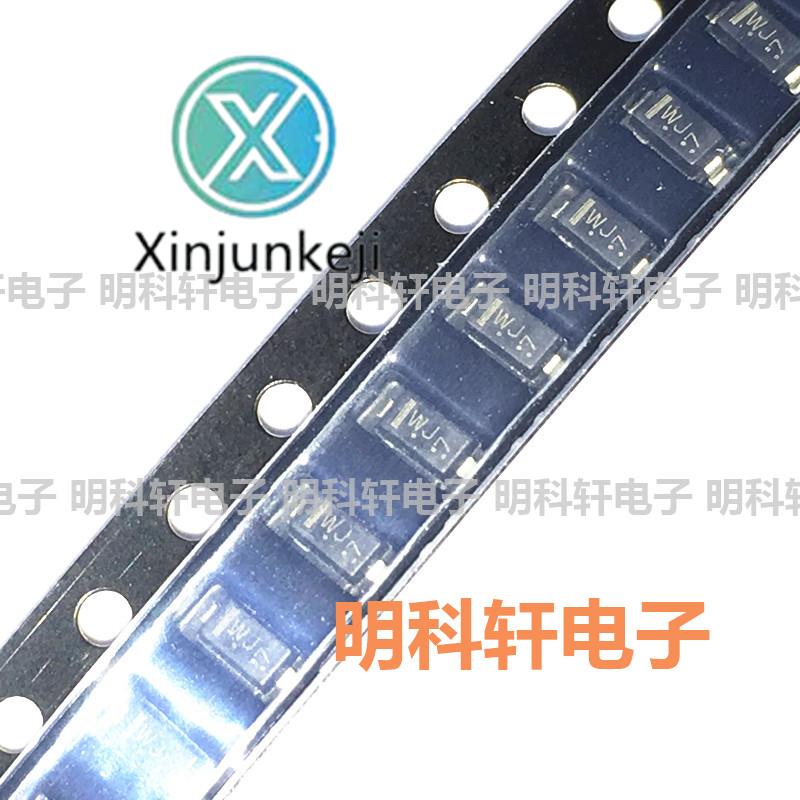 100pcs orginal new BZT52C15-7-F Silkscreen WJ 15V SOD123 SMD Zener Diode