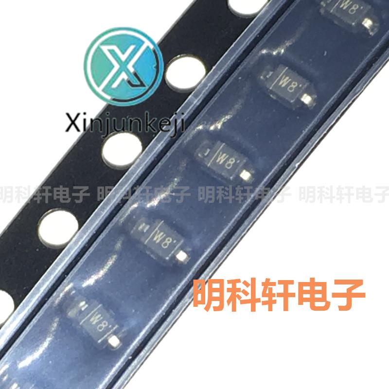 100pcs orginal new BZT52C5V1S-7-F BZT52C5V1S silk screen W8 SOD323 5.1V 0805 Zener diode