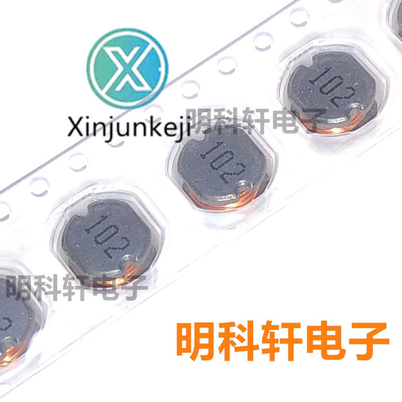 30pcs orginal new CD75 1MH 1000UH SMD Wound Power Inductor Printing 102
