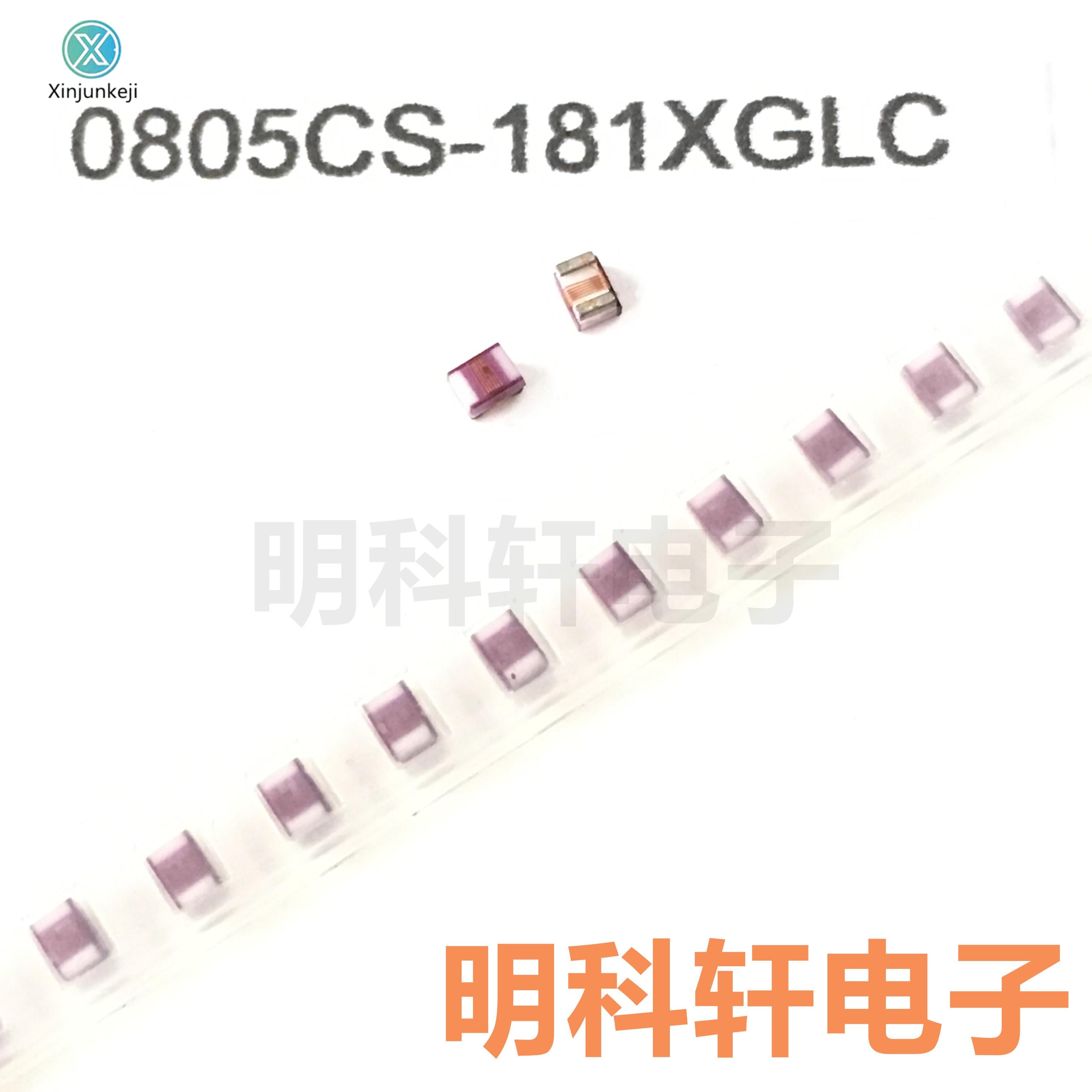 30pcs orginal new 0805CS-181XGLC SMD high frequency wire wound inductor 0805 180NH
