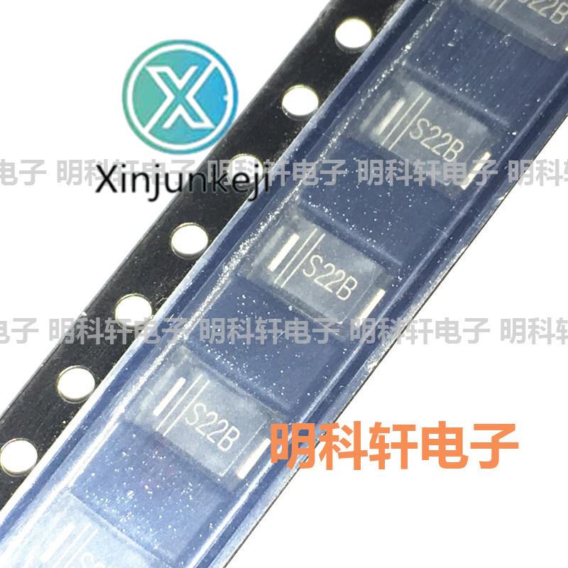 30pcs orginal new SS22BF SMBF 20V/2A SMD Schottky Diode